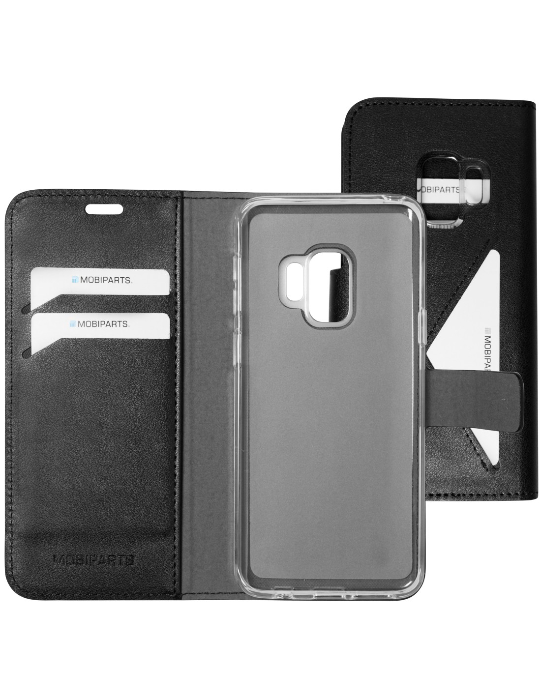 Mobiparts Classic Wallet Case Samsung Galaxy S9 Black