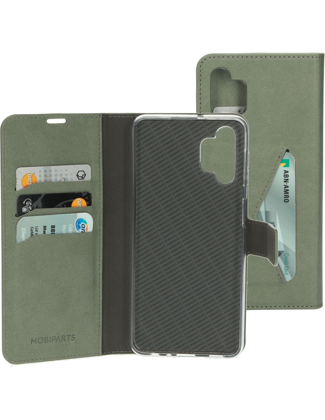 Mobiparts Classic Wallet Case Samsung Galaxy A32 (2021) 5G Stone Green