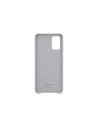Samsung Galaxy S20 Plus 4G 5G Leather Cover Light Gray