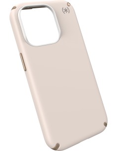 Speck Presidio2 Pro + MS Apple iPhone 15 Pro Bleached Bone -  with Microban