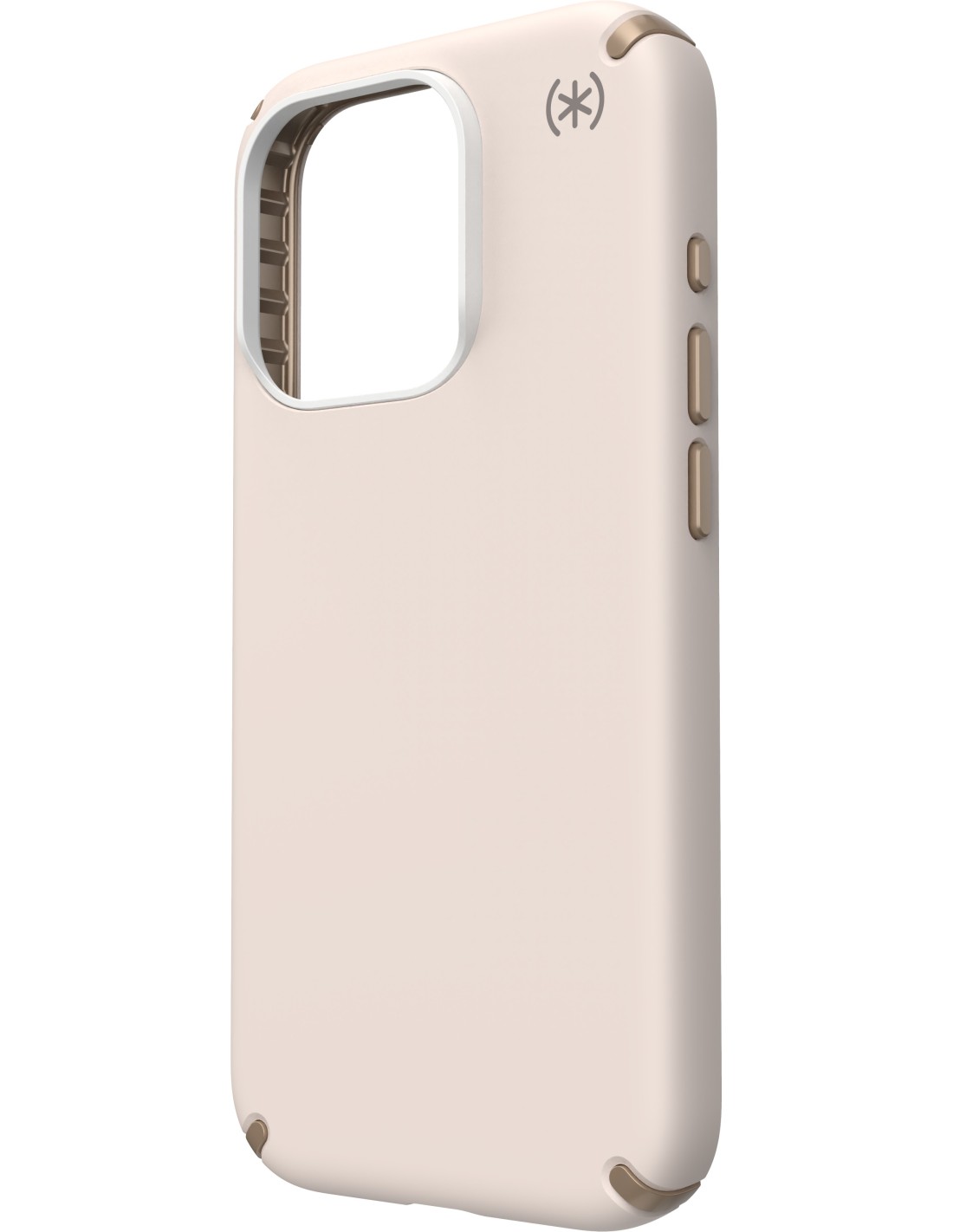 Speck Presidio2 Pro + MS Apple iPhone 15 Pro Bleached Bone -  with Microban