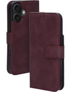 Mobiparts Classic Wallet Case Apple iPhone 16 Velvet Red (MagSafe Compatible)