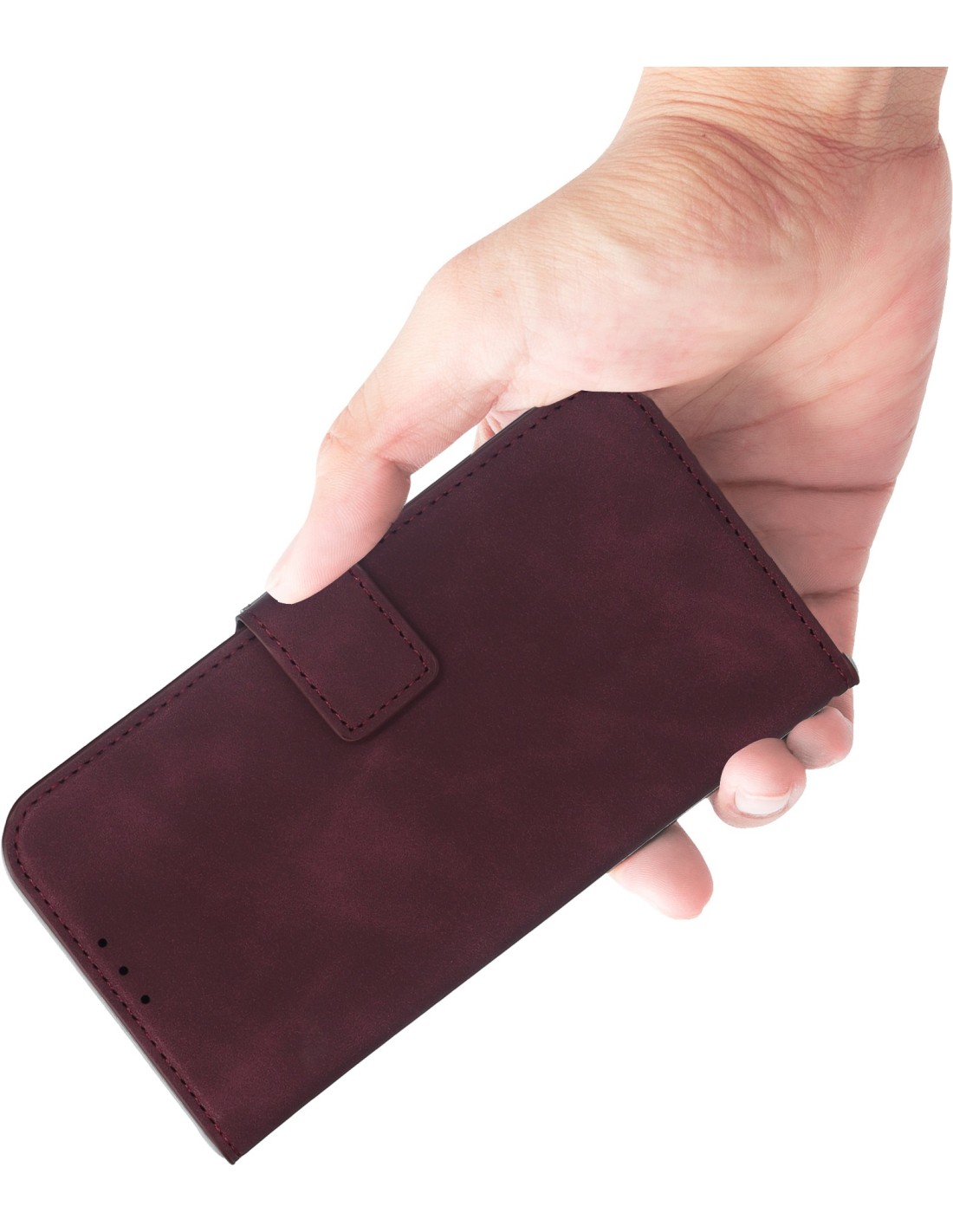Mobiparts Classic Wallet Case Apple iPhone 16 Velvet Red (MagSafe Compatible)
