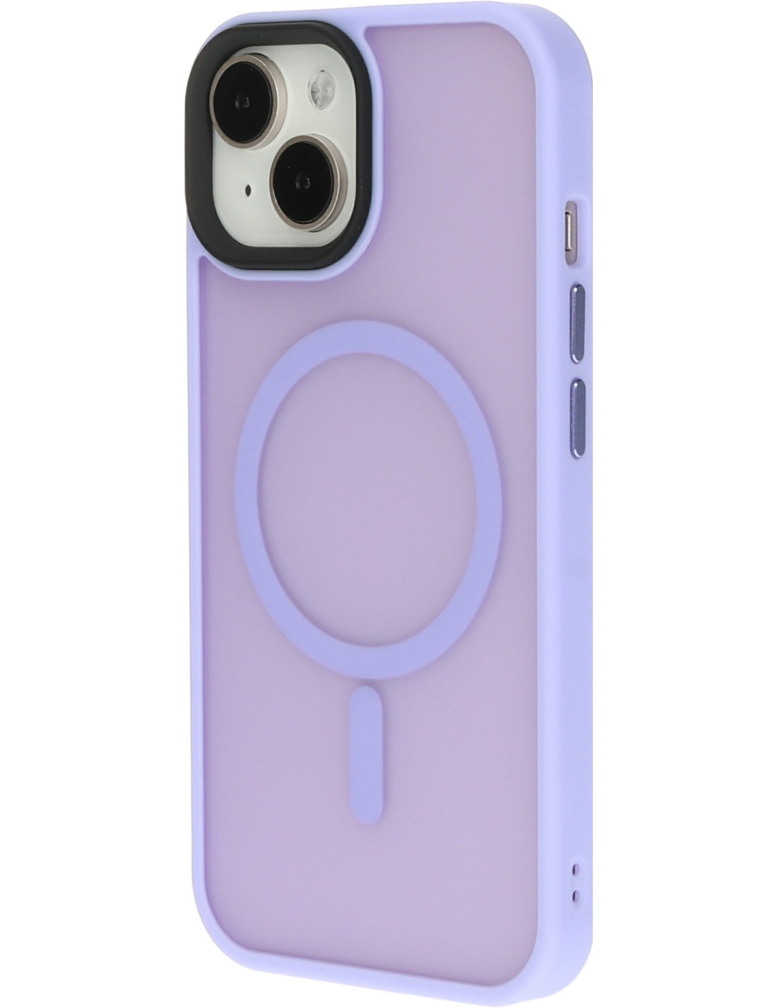 Mobiparts Hardcover Apple iPhone 15 Satin Lila (Magsafe Compatible)