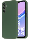 Mobiparts Silicone Cover Samsung Galaxy A15 Forest Green