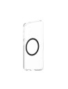 CARE by PanzerGlass Flagship Case Transparent Urban Combat w. Black QI Module Samsung S25