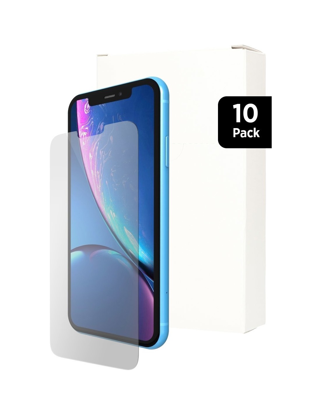 Mobiparts Regular Tempered Glass Apple iPhone XR 11 - 10 Pack