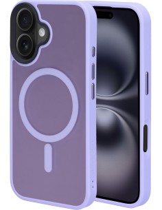 Mobiparts Hardcover Apple iPhone 16 Satin Lila (Magsafe Compatible)