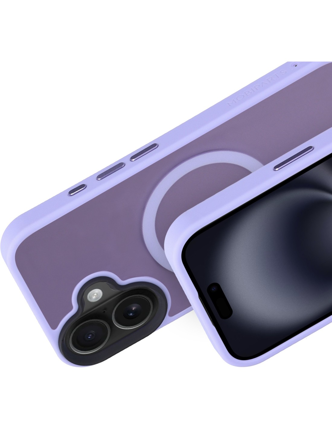 Mobiparts Hardcover Apple iPhone 16 Satin Lila (Magsafe Compatible)
