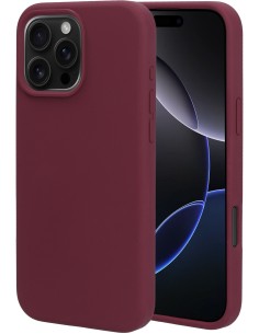 Mobiparts Silicone Cover Apple iPhone 16 Pro Max Plum Red