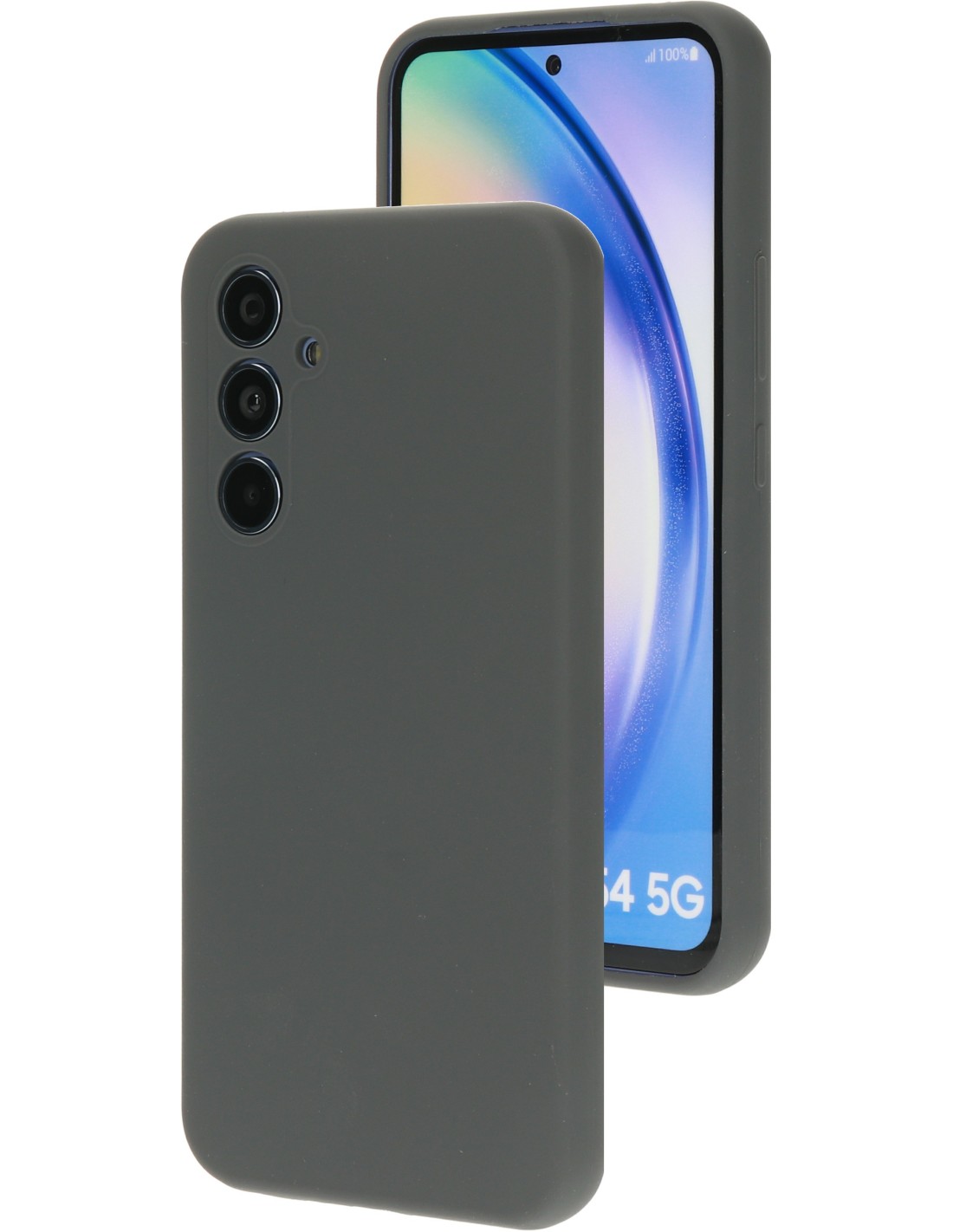 Mobiparts Silicone Cover Samsung Galaxy A54 (2023) Urban Grey