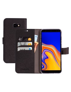 Mobiparts Saffiano Wallet Case Samsung Galaxy J4 Plus (2018) Black