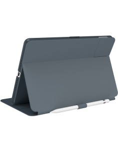 Speck Balance Folio Case Apple iPad 10.2 (2019 2020 2021) Stormey Grey - with Microban