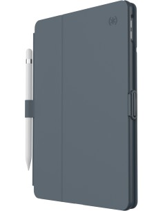 Speck Balance Folio Case Apple iPad 10.2 (2019 2020 2021) Stormey Grey - with Microban 2