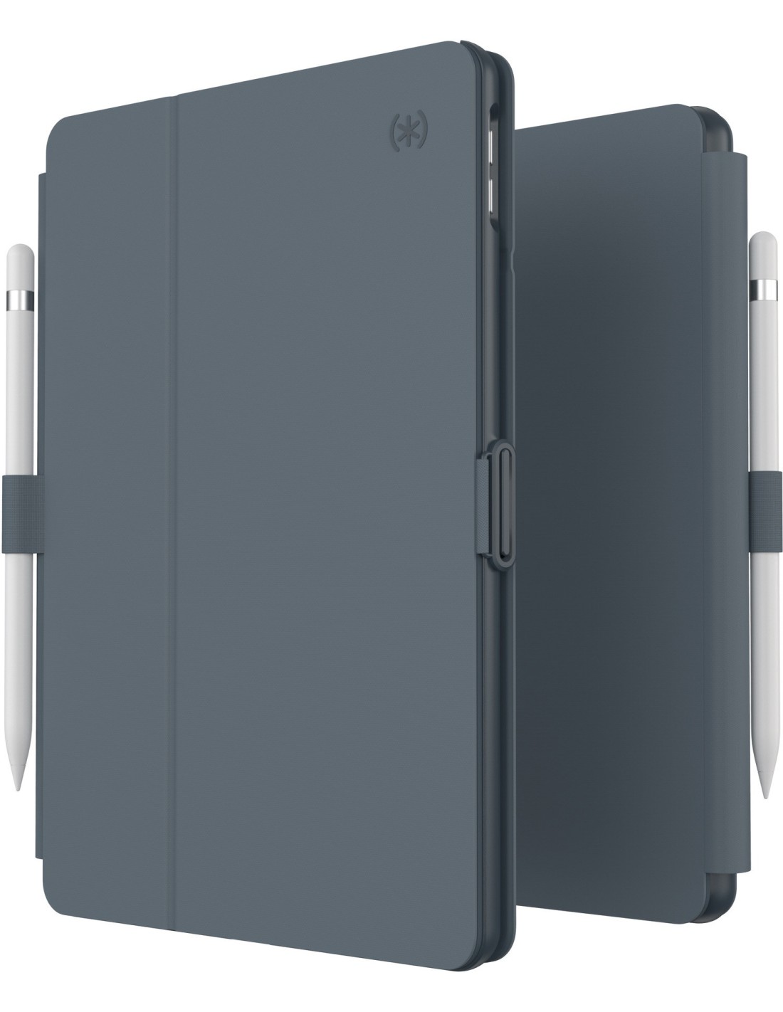 Speck Balance Folio Case Apple iPad 10.2 (2019 2020 2021) Stormey Grey - with Microban