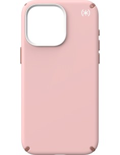 Speck Presidio2 Pro + MS Apple iPhone 15 Pro Max Dahlia Pink -  with Microban 2