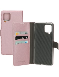 Mobiparts Saffiano Wallet Case Samsung Galaxy A42 (2020) Pink