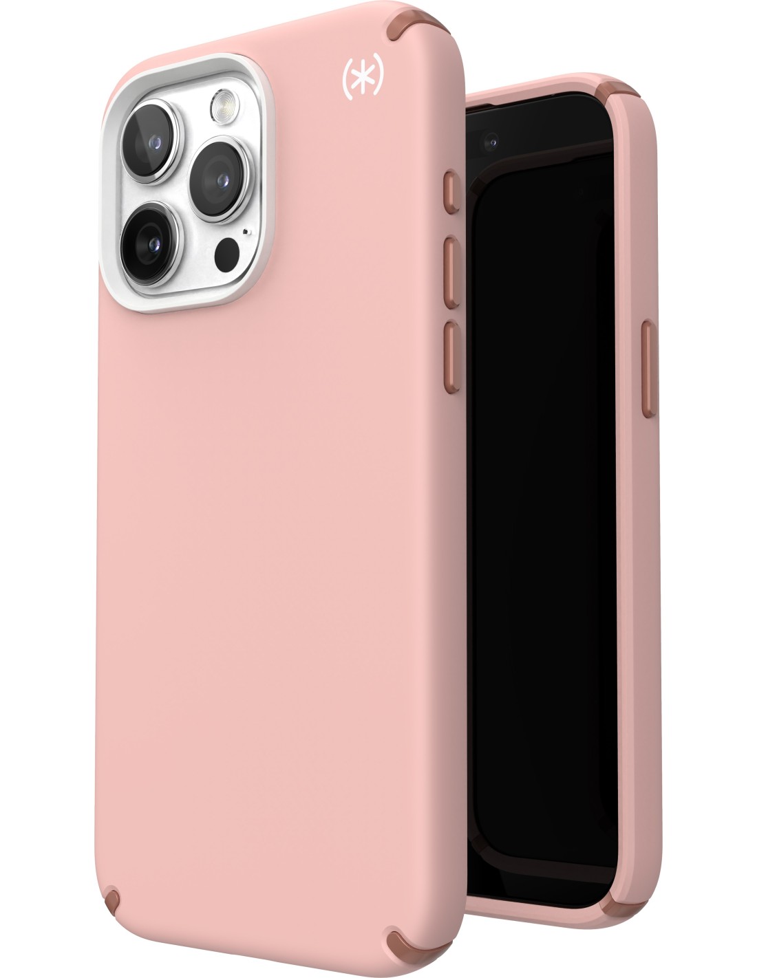 Speck Presidio2 Pro + MS Apple iPhone 15 Pro Max Dahlia Pink -  with Microban