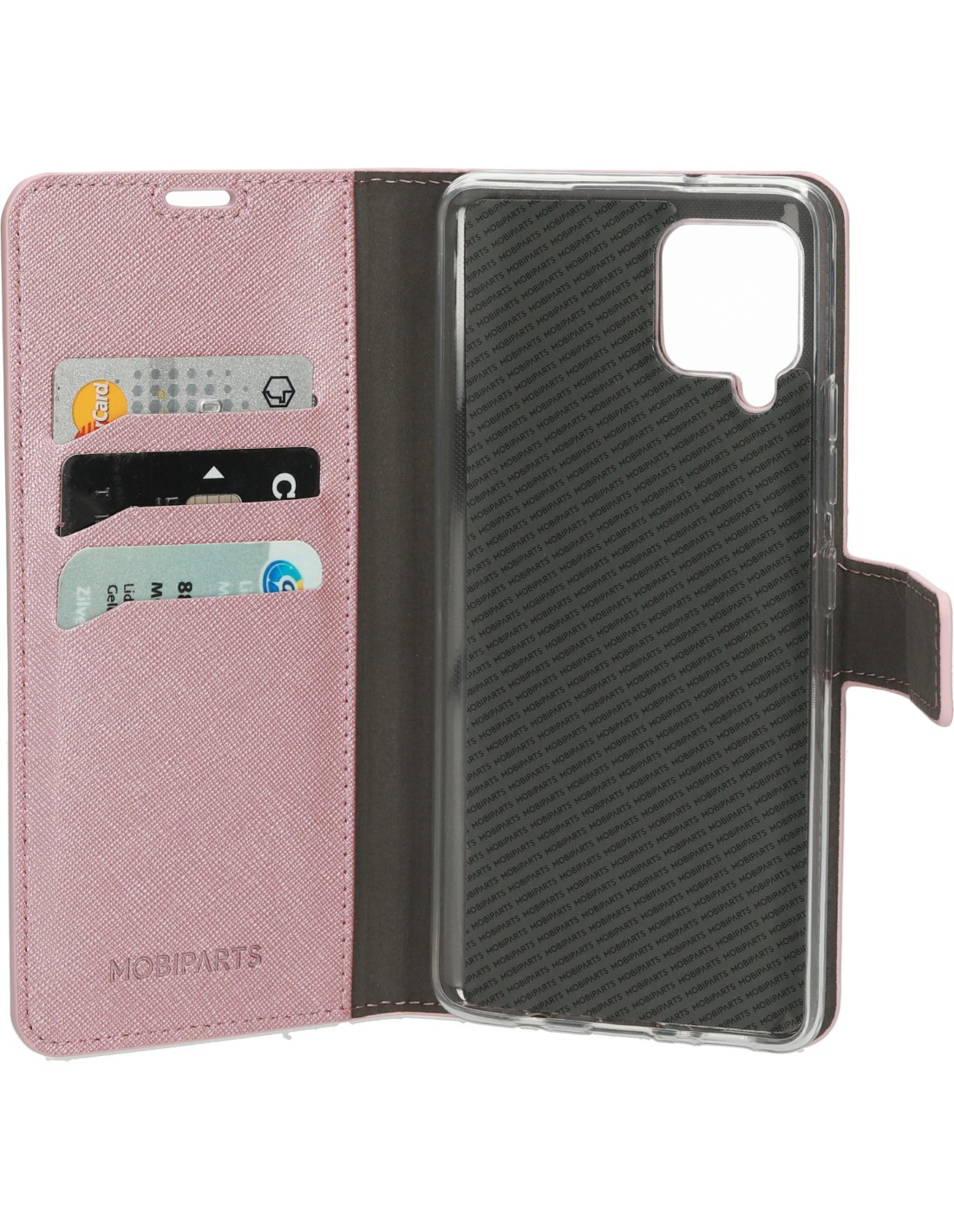 Mobiparts Saffiano Wallet Case Samsung Galaxy A42 (2020) Pink