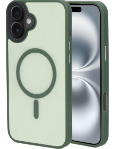 Mobiparts Hardcover Apple iPhone 16 Plus Satin Green (Magsafe Compatible)