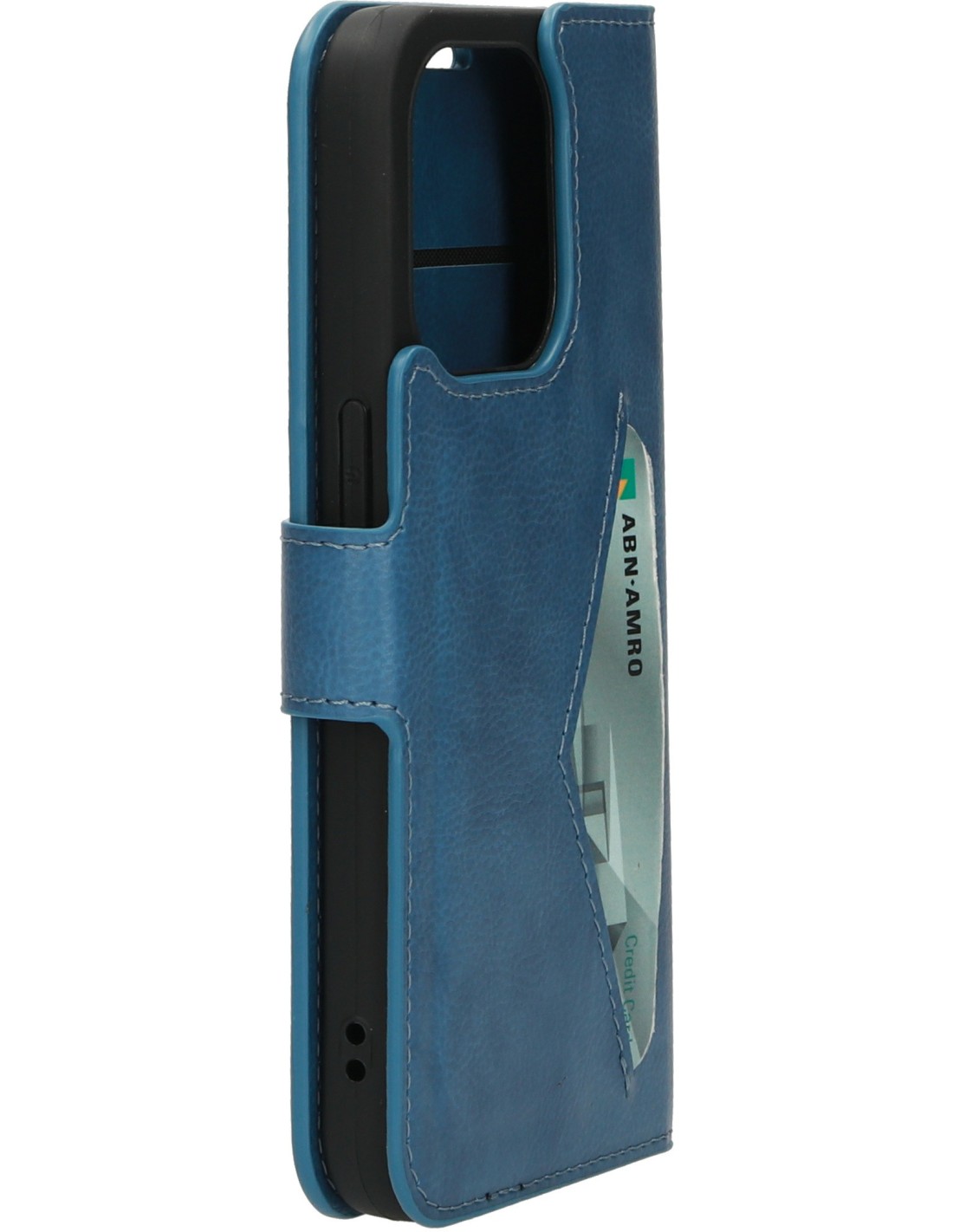 Mobiparts Classic Wallet Case Apple iPhone 14 Pro Steel Blue