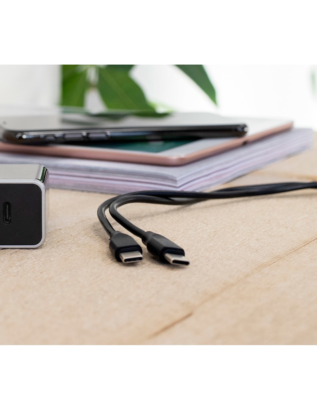 Mobiparts USB-C to USB-C Cable 3A 60W 1m Black