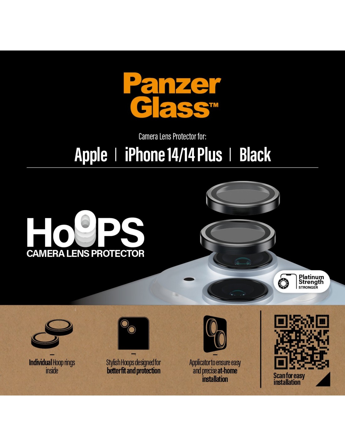 PanzerGlass Hoops Rings Apple iPhone 14 14 Plus