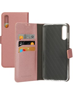 Mobiparts Saffiano Wallet Case Samsung Galaxy A70 (2019) Pink
