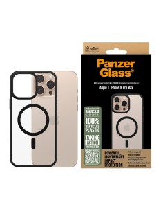 PanzerGlass Apple iPhone 16 Pro Max Black MagSafe HardCase Clear 2