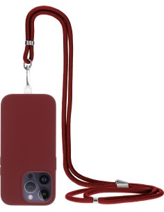 Mobiparts Universal Phonecord Plum Red 2