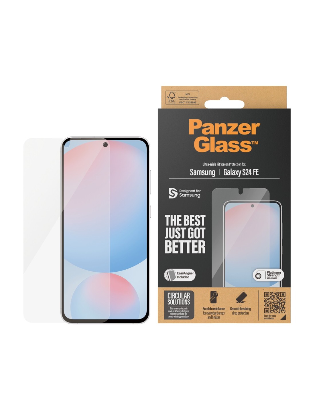 PanzerGlass Samsung Galaxy S24 FE - Ultra-Wide Fit