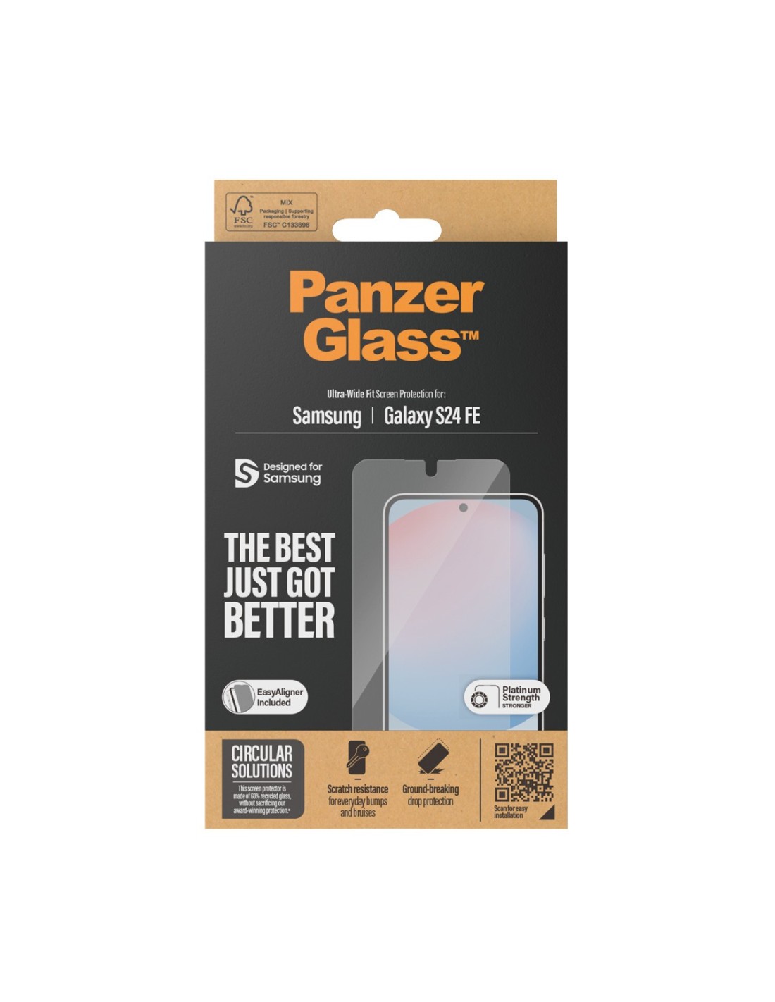 PanzerGlass Samsung Galaxy S24 FE - Ultra-Wide Fit