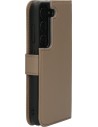 Mobiparts Leather 2 in 1 Wallet Case Samsung Galaxy S23 Taupe