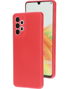 Mobiparts Silicone Cover Samsung Galaxy A33 5G (2022) Scarlet Red