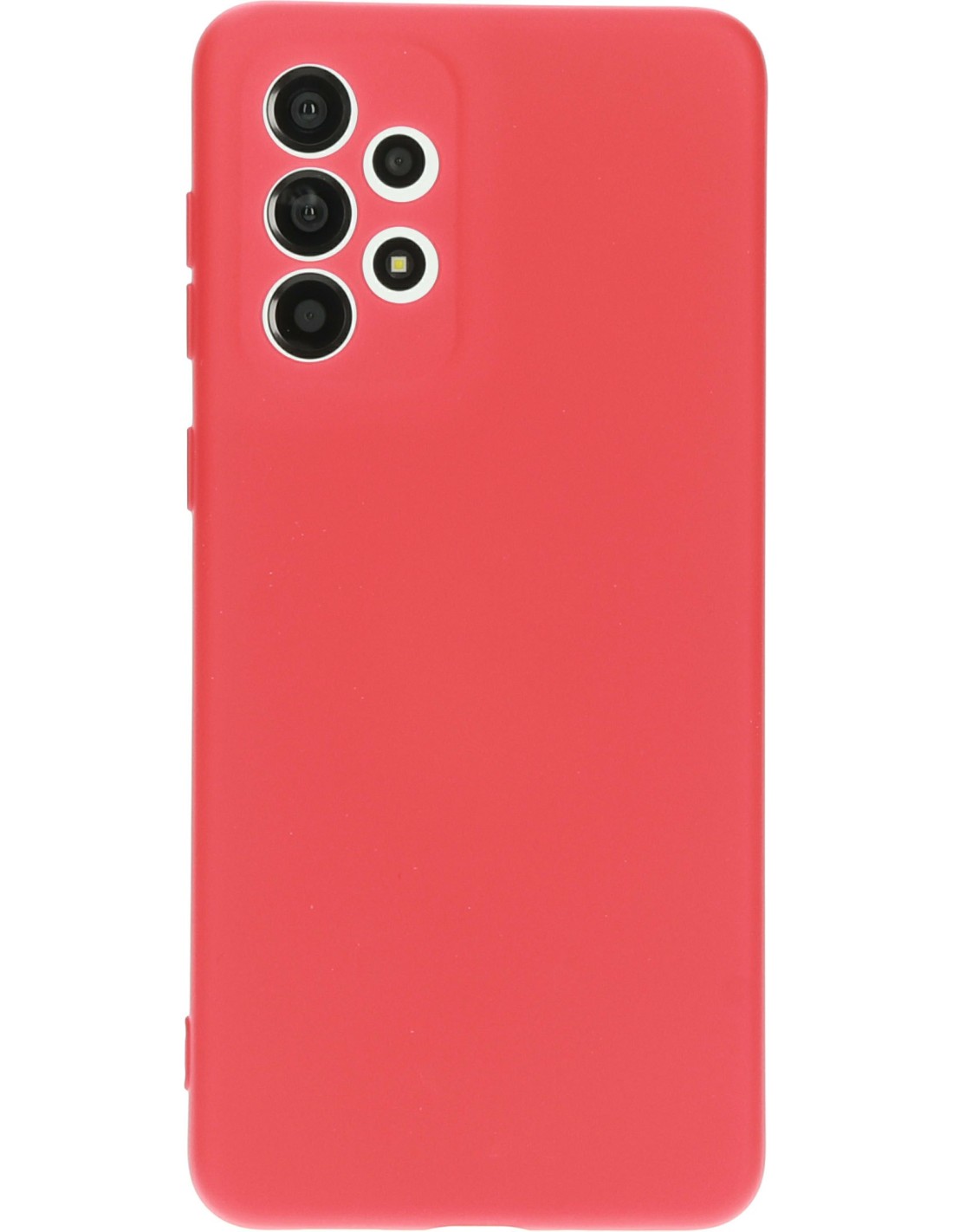 Mobiparts Silicone Cover Samsung Galaxy A33 5G (2022) Scarlet Red