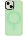 Mobiparts Hardcover Apple iPhone 14 Plus Satin Light  Green Ltd Edition(Magsafe Compatible)