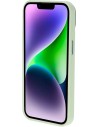 Mobiparts Hardcover Apple iPhone 14 Plus Satin Light  Green Ltd Edition(Magsafe Compatible)