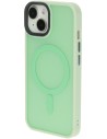 Mobiparts Hardcover Apple iPhone 14 Plus Satin Light  Green Ltd Edition(Magsafe Compatible)