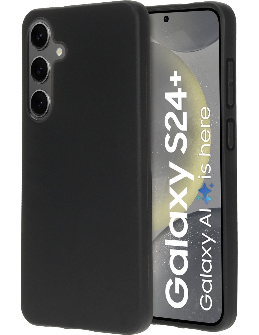 Mobiparts Classic TPU Case Samsung Galaxy S24 Plus Matt Black