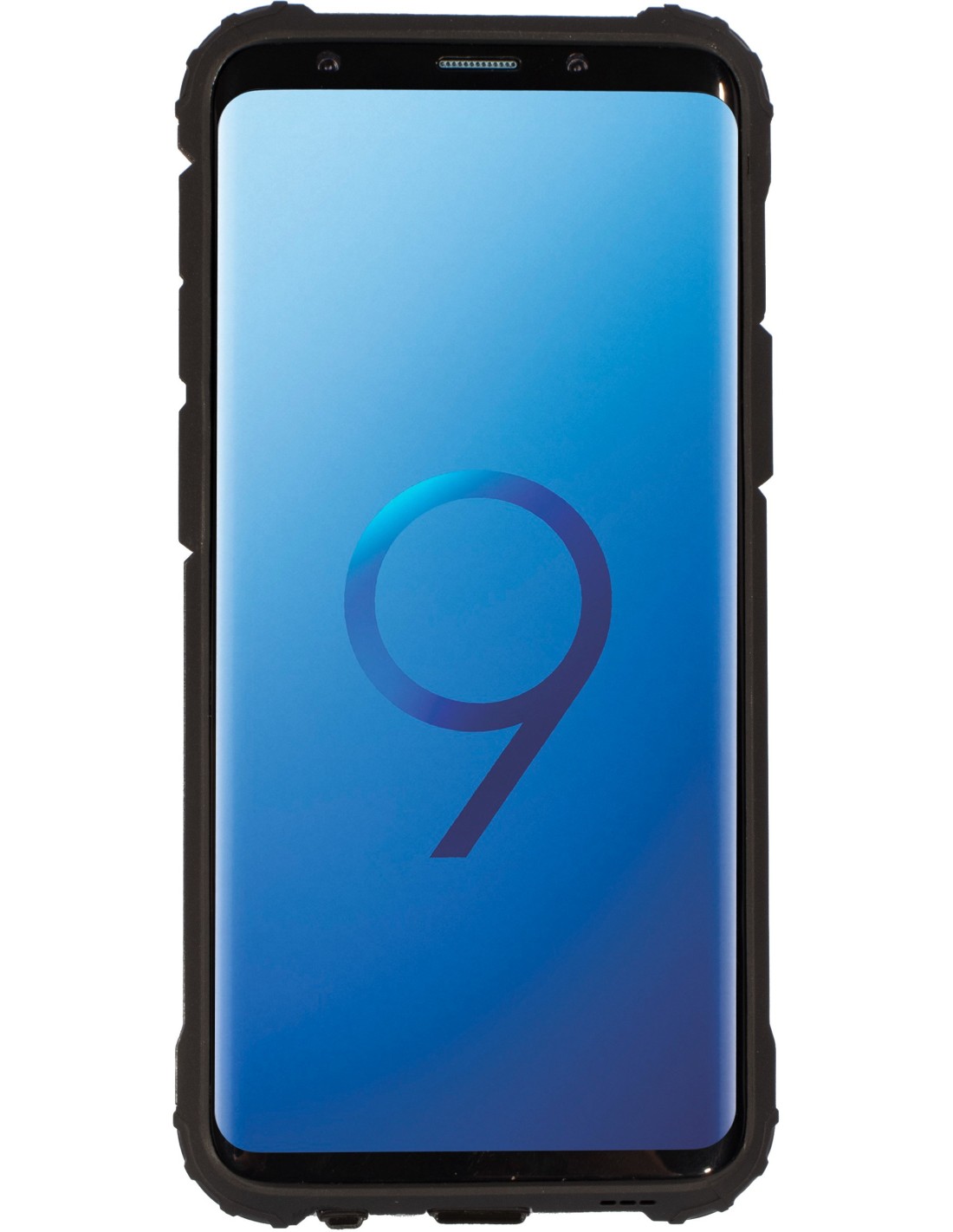 Mobiparts Rugged Shield Case Samsung Galaxy S9 Black (Bulk)