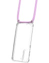 Mobiparts Lanyard Case Samsung Galaxy S21 Violet Cord