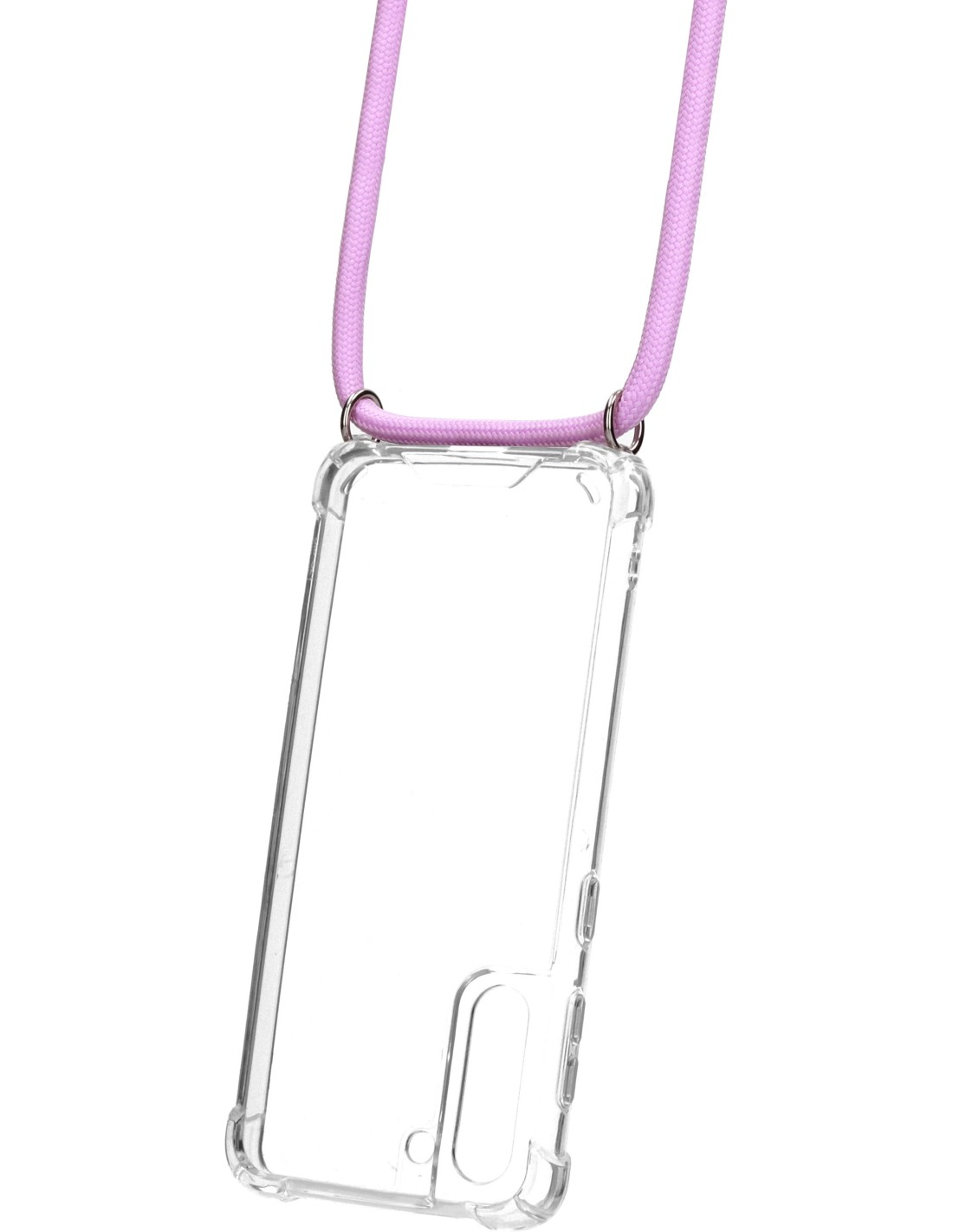 Mobiparts Lanyard Case Samsung Galaxy S21 Violet Cord
