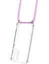 Mobiparts Lanyard Case Samsung Galaxy S21 Violet Cord