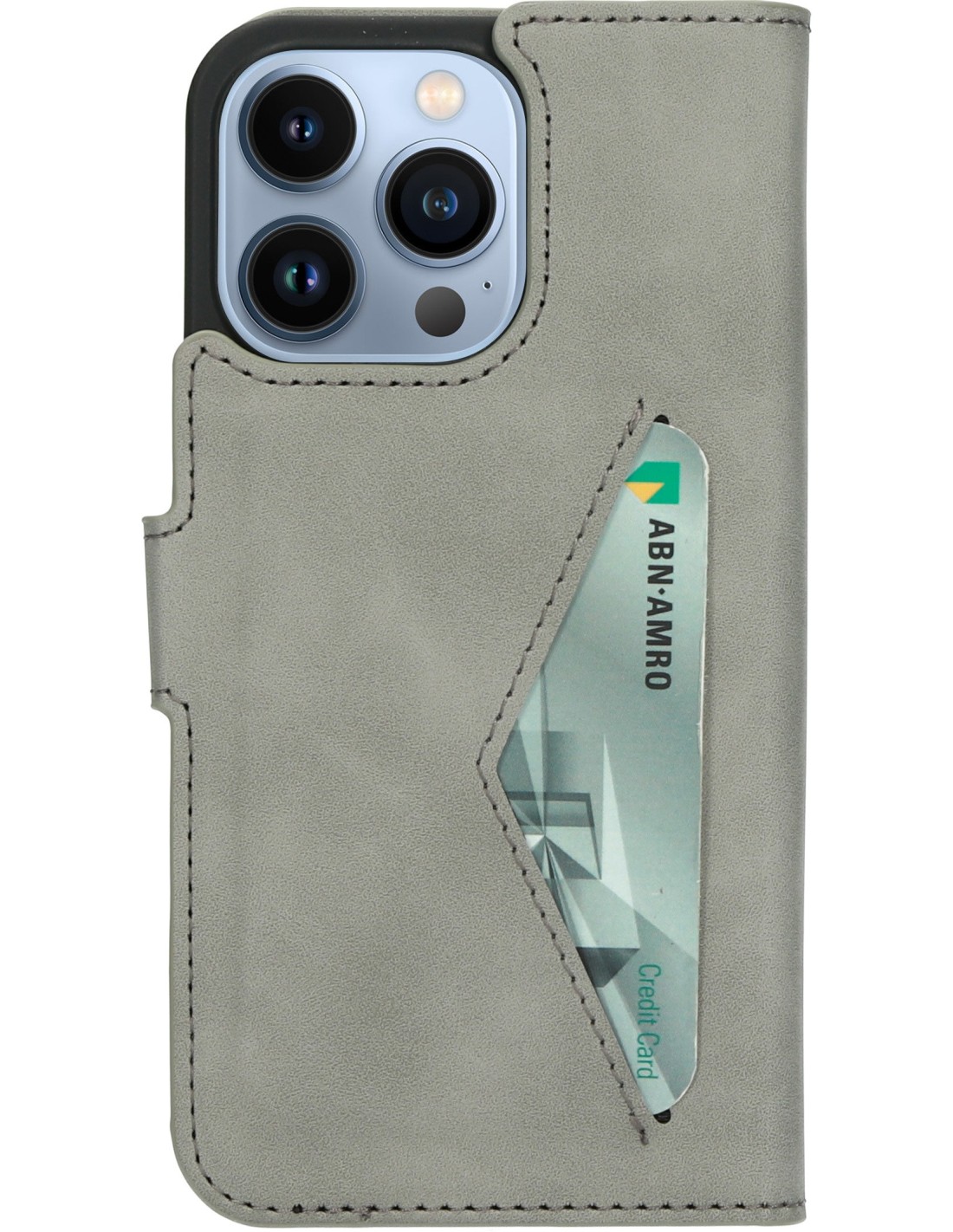 Mobiparts Classic Wallet Case Apple iPhone 13 Pro Granite Grey