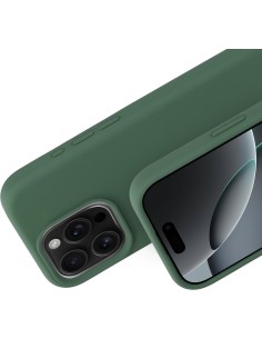 Mobiparts Silicone Cover Apple iPhone 16 Pro Forest Green 2