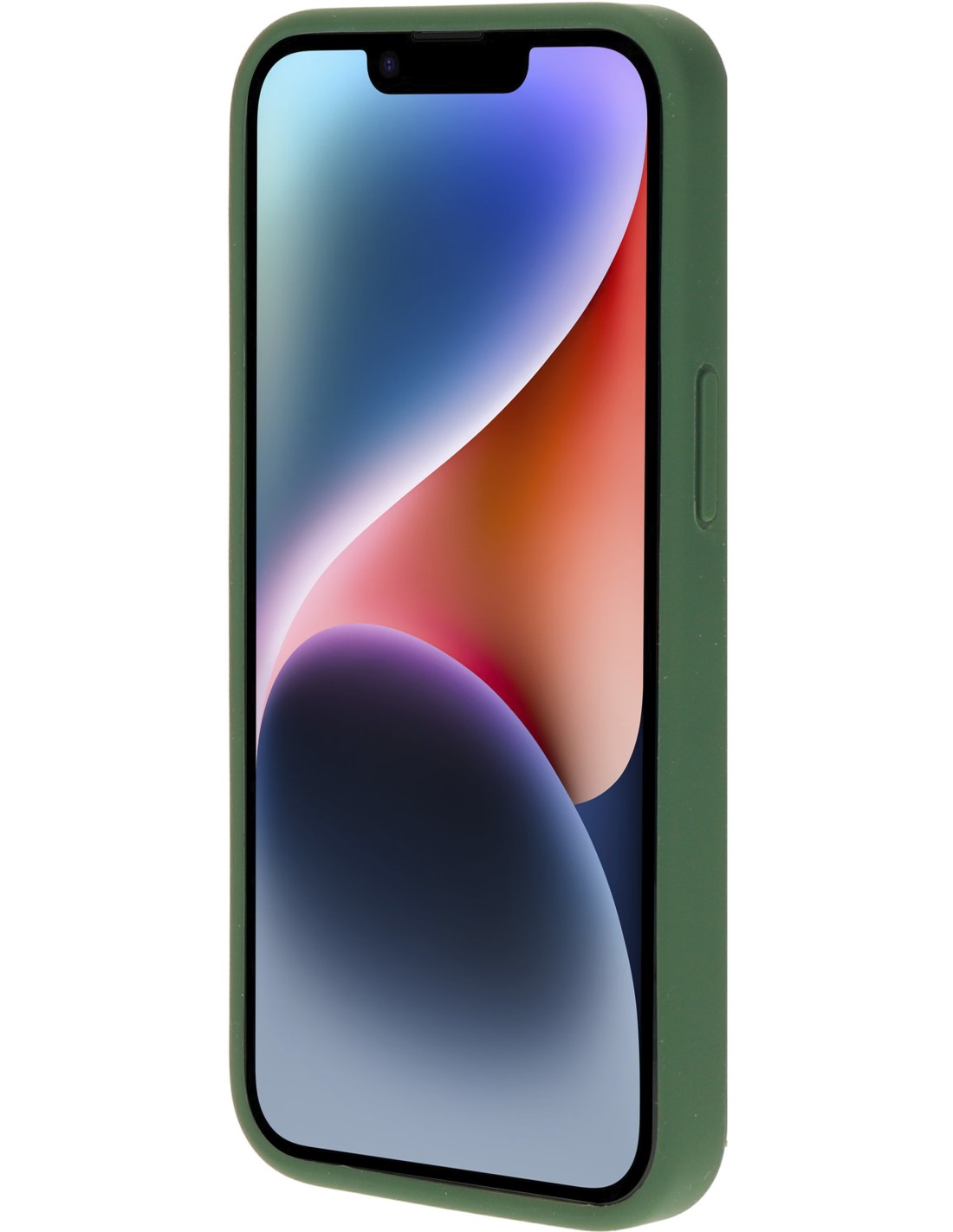 Mobiparts Silicone Cover Apple iPhone 14 Forest Green