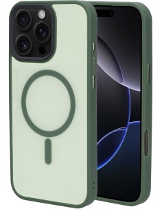 Mobiparts Hardcover Apple iPhone 16 Pro Max Satin Green (Magsafe Compatible)