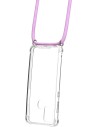 Mobiparts Lanyard Case Samsung Galaxy A21s (2020) Violet Cord