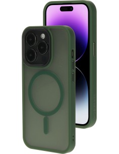 Mobiparts Hardcover Apple iPhone 14 Pro Satin Green (Magsafe Compatible)