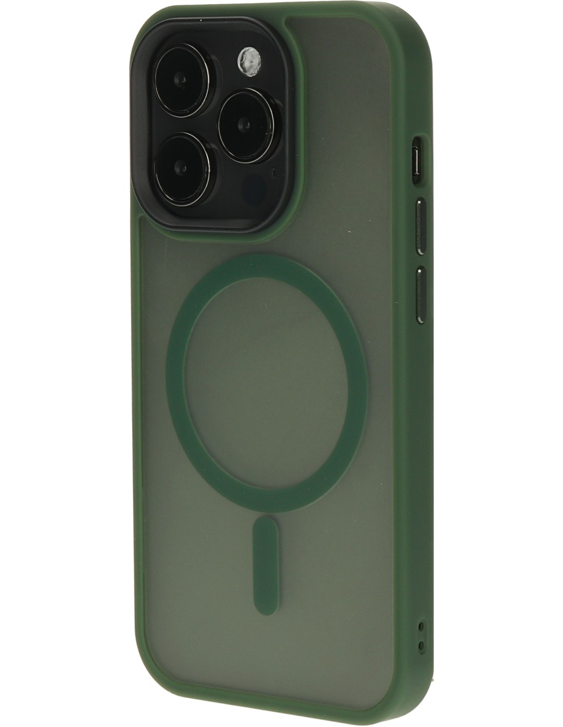 Mobiparts Hardcover Apple iPhone 14 Pro Satin Green (Magsafe Compatible)